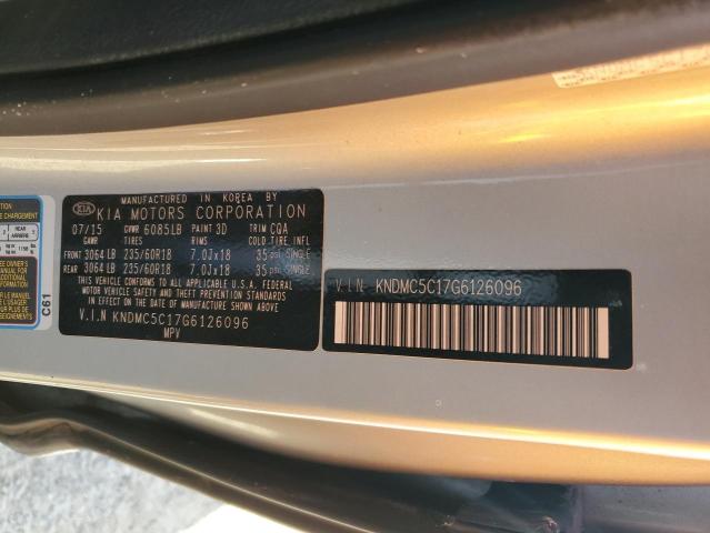 Photo 12 VIN: KNDMC5C17G6126096 - KIA SEDONA EX 