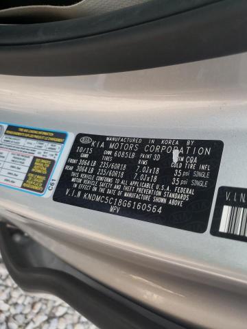 Photo 9 VIN: KNDMC5C18G6160564 - KIA SEDONA EX 