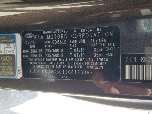 Photo 12 VIN: KNDMC5C19G6128867 - KIA SEDONA EX 