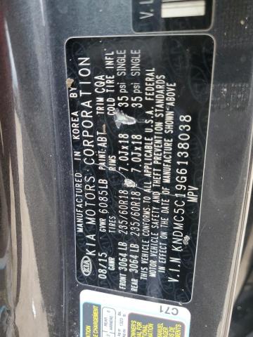 Photo 13 VIN: KNDMC5C19G6138038 - KIA SEDONA EX 