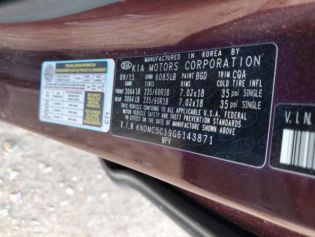 Photo 12 VIN: KNDMC5C19G6143871 - KIA SEDONA EX 