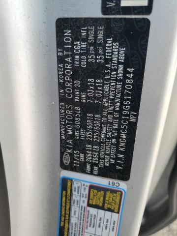 Photo 12 VIN: KNDMC5C19G6170844 - KIA SEDONA EX 