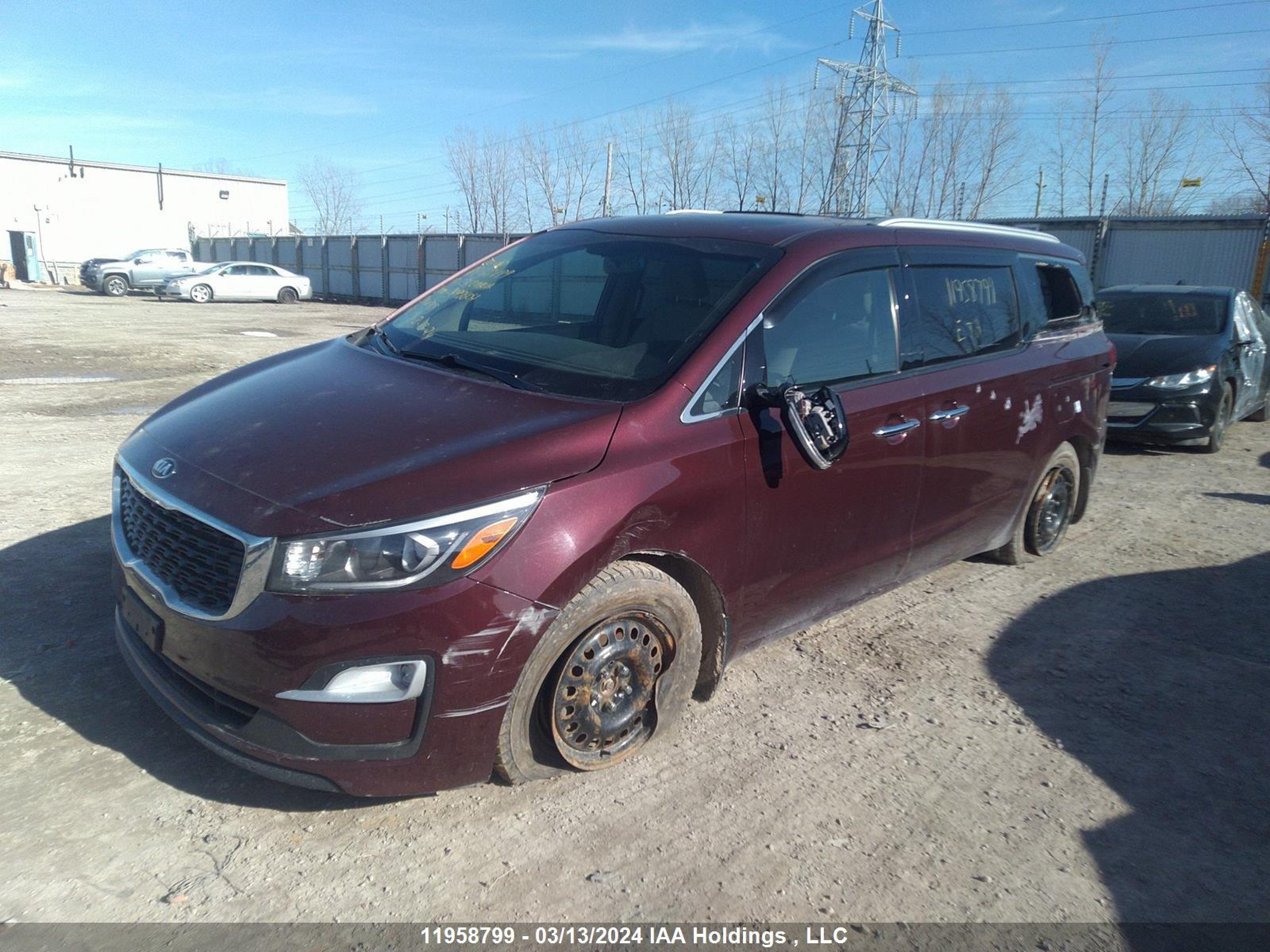 Photo 1 VIN: KNDMC5C19K6492604 - KIA SEDONA 