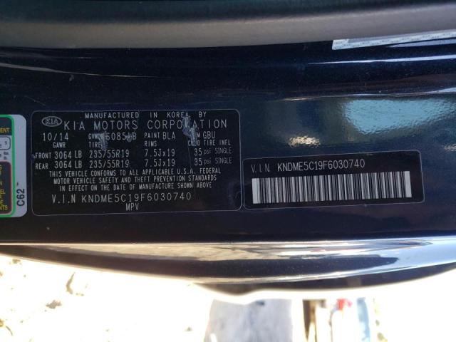 Photo 12 VIN: KNDME5C19F6030740 - KIA SEDONA SXL 