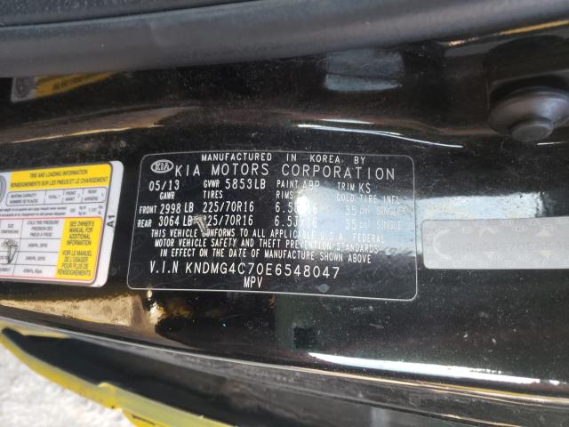 Photo 9 VIN: KNDMG4C70E6548047 - KIA SEDONA LX 