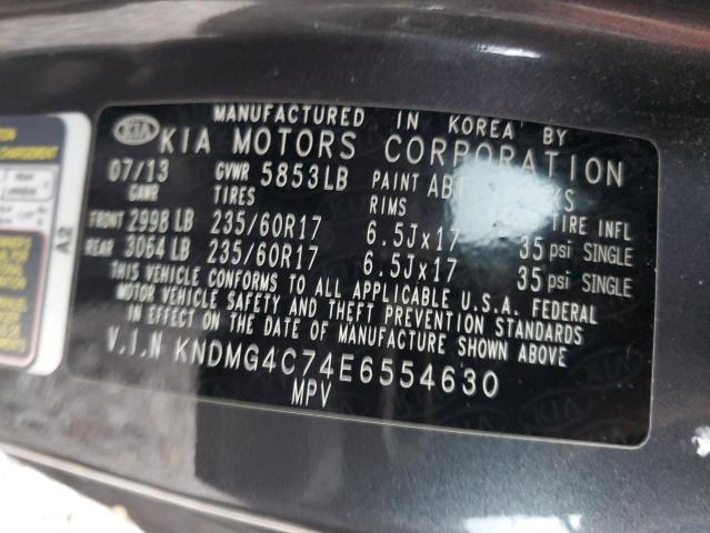 Photo 12 VIN: KNDMG4C74E6554630 - KIA ALL MODELS 