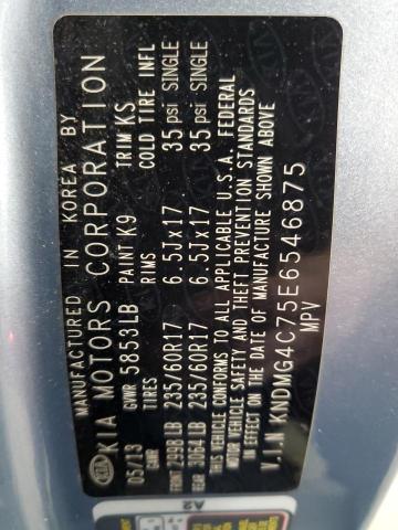 Photo 12 VIN: KNDMG4C75E6546875 - KIA SEDONA LX 