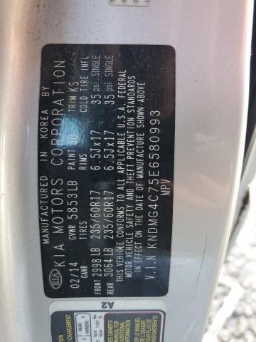 Photo 13 VIN: KNDMG4C75E6580993 - KIA SEDONA LX 