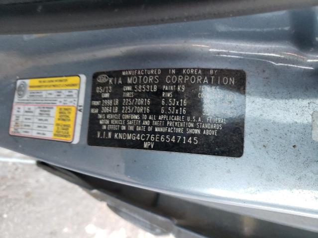 Photo 12 VIN: KNDMG4C76E6547145 - KIA SEDONA LX 