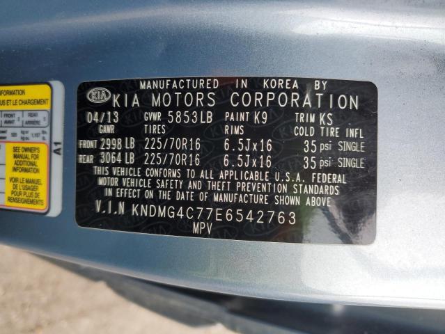 Photo 12 VIN: KNDMG4C77E6542763 - KIA SEDONA LX 