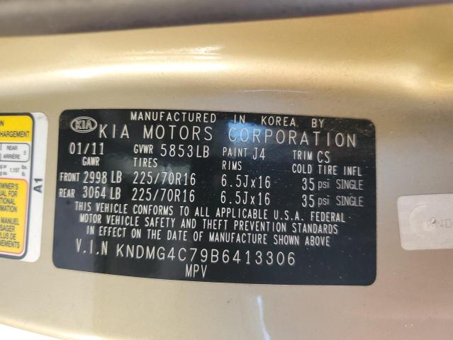 Photo 12 VIN: KNDMG4C79B6413306 - KIA SEDONA LX 