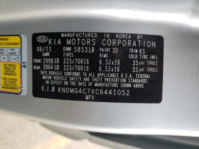 Photo 9 VIN: KNDMG4C7XC6441052 - KIA SEDONA LX 