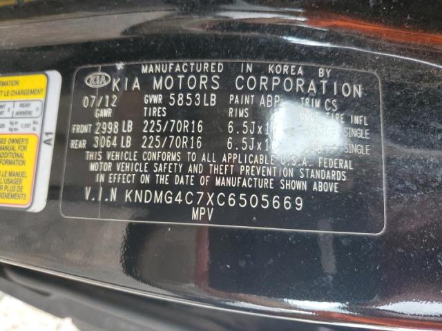 Photo 12 VIN: KNDMG4C7XC6505669 - KIA SEDONA LX 