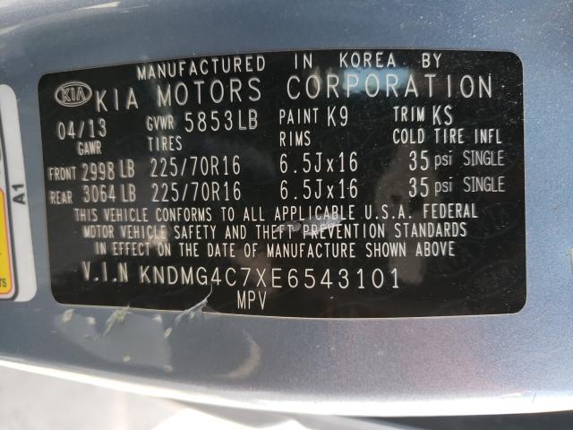 Photo 9 VIN: KNDMG4C7XE6543101 - KIA SEDONA LX 