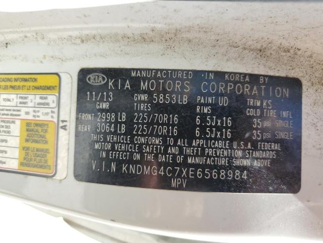 Photo 12 VIN: KNDMG4C7XE6568984 - KIA SEDONA LX 