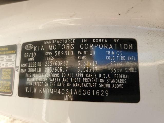 Photo 12 VIN: KNDMH4C31A6361629 - KIA SEDONA EX 