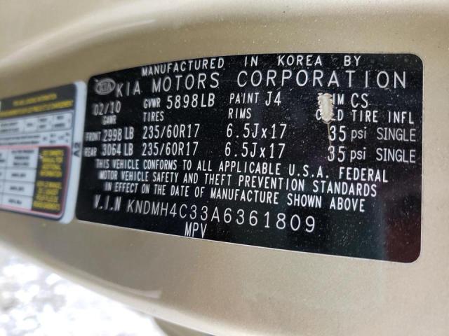 Photo 9 VIN: KNDMH4C33A6361809 - KIA SEDONA EX 