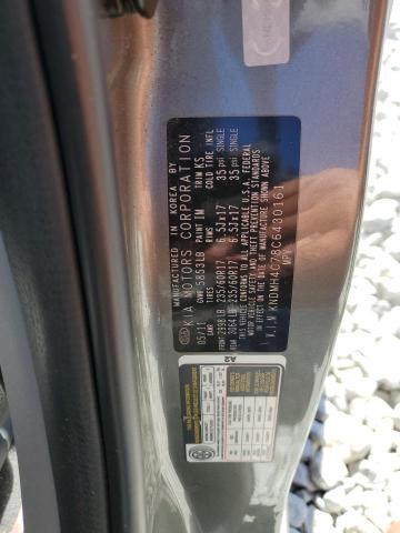 Photo 13 VIN: KNDMH4C78C6430161 - KIA SEDONA EX 