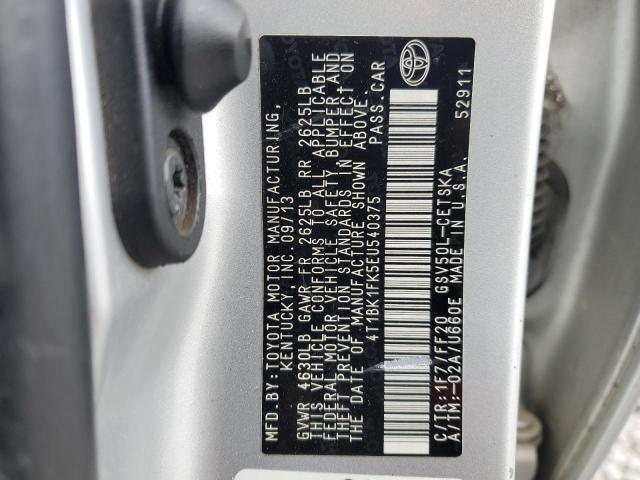 Photo 11 VIN: KNDNB4H3XP6260953 - TOYOTA CAMRY 