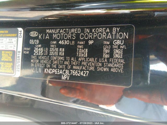 Photo 8 VIN: KNDP63AC8L7662427 - KIA SPORTAGE 