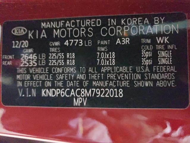 Photo 13 VIN: KNDP6CAC8M7922018 - KIA SPORTAGE 