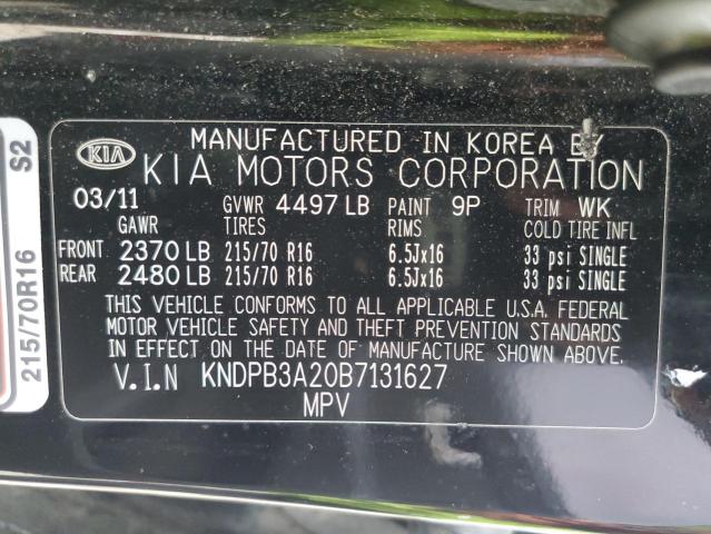 Photo 12 VIN: KNDPB3A20B7131627 - KIA SPORTAGE 