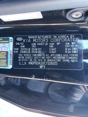 Photo 11 VIN: KNDPB3A20C7326015 - KIA SPORTAGE 