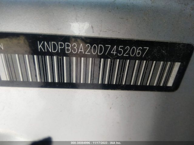 Photo 8 VIN: KNDPB3A20D7452067 - KIA SPORTAGE 