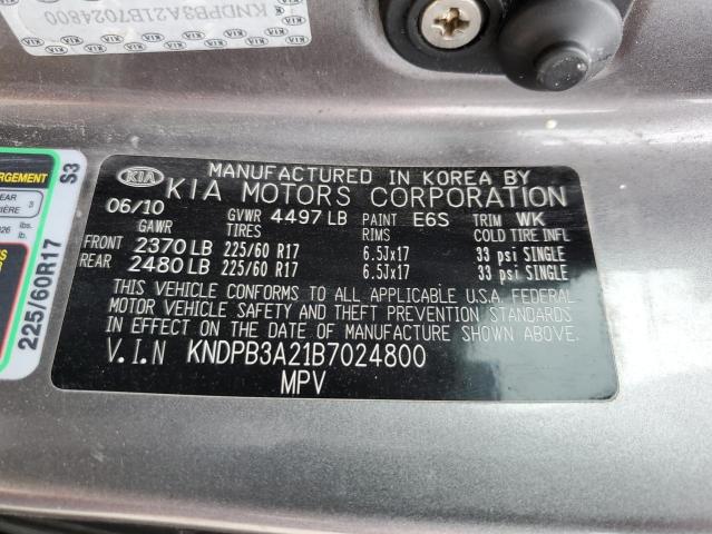 Photo 11 VIN: KNDPB3A21B7024800 - KIA SPORTAGE 