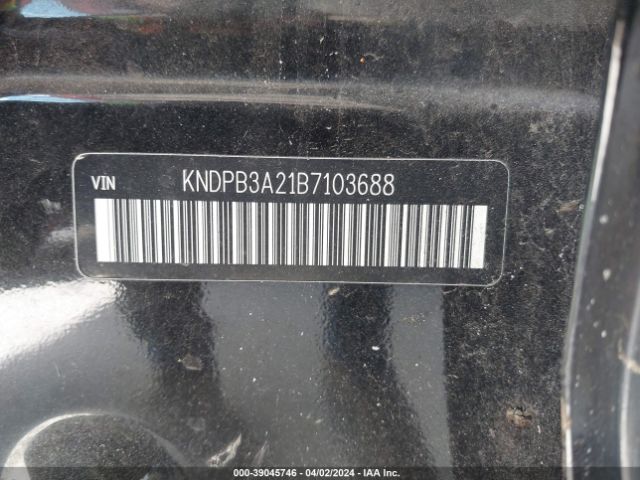 Photo 8 VIN: KNDPB3A21B7103688 - KIA SPORTAGE 