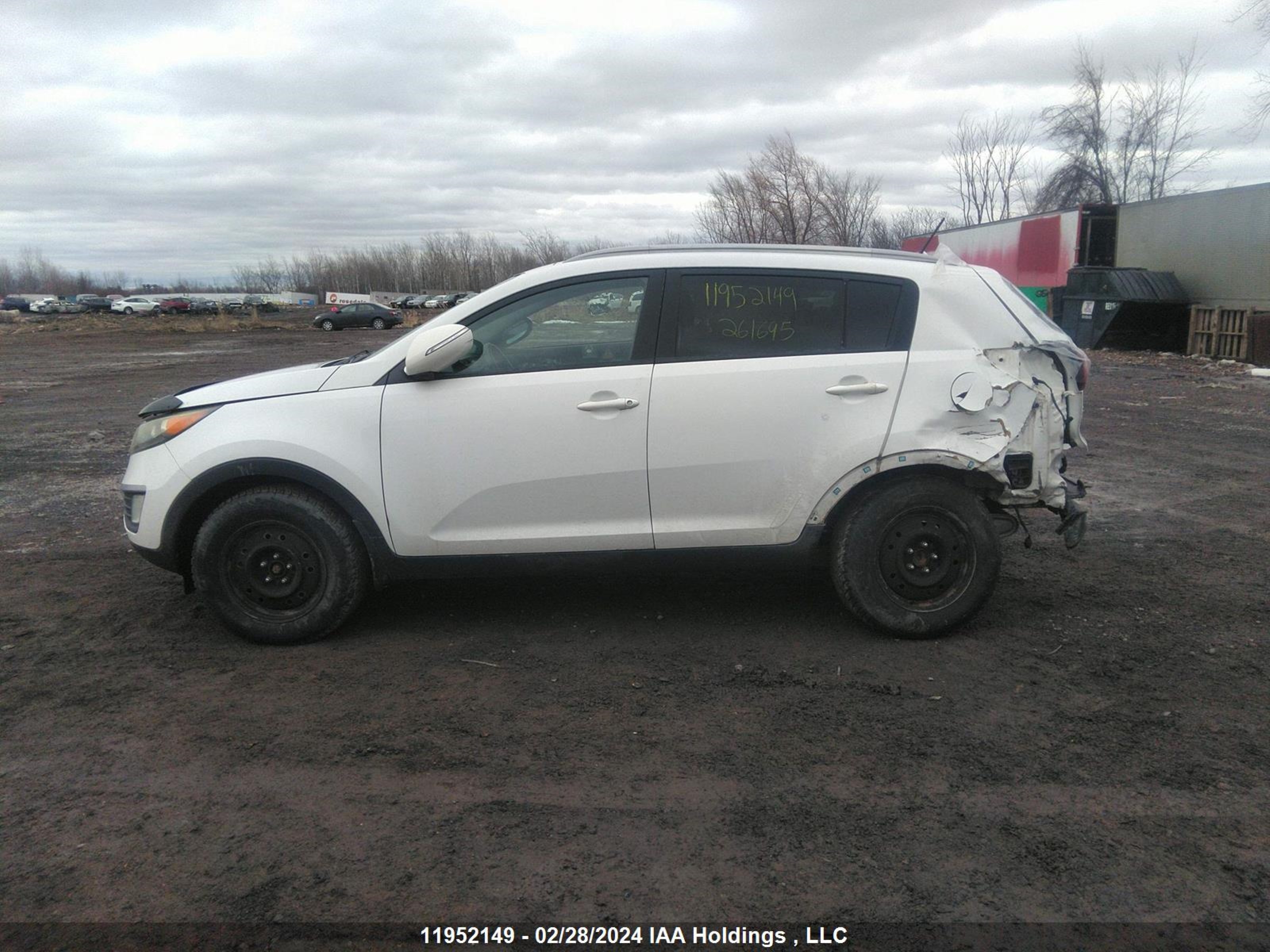 Photo 14 VIN: KNDPB3A27C7261695 - KIA SPORTAGE 