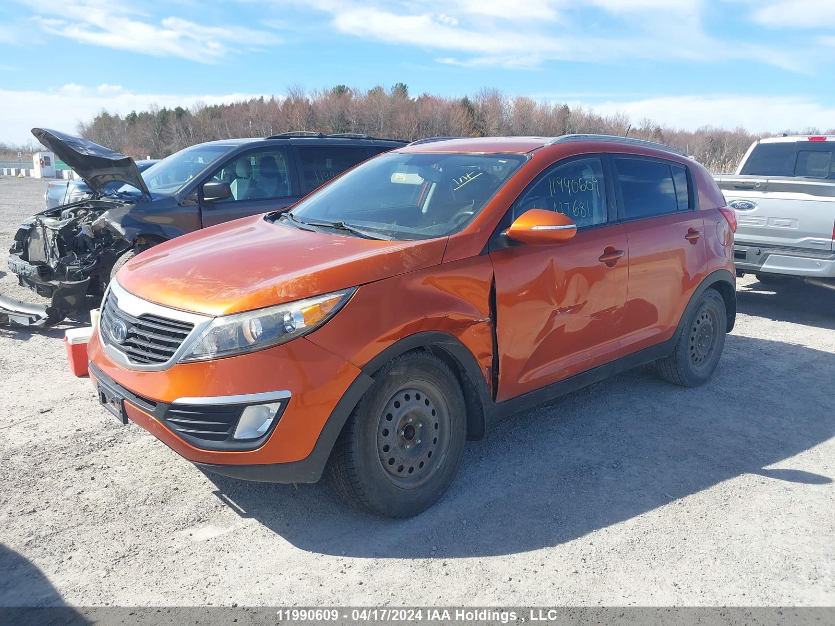 Photo 1 VIN: KNDPB3A28B7127681 - KIA SPORTAGE 