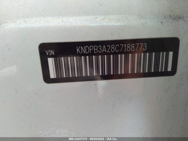 Photo 8 VIN: KNDPB3A28C7188773 - KIA SPORTAGE 