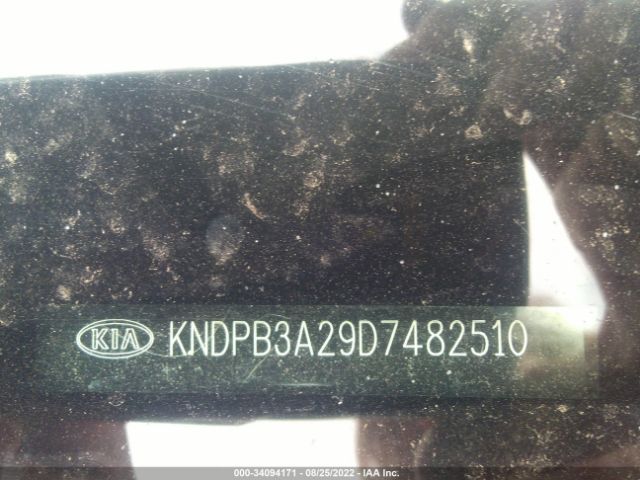 Photo 8 VIN: KNDPB3A29D7482510 - KIA SPORTAGE 