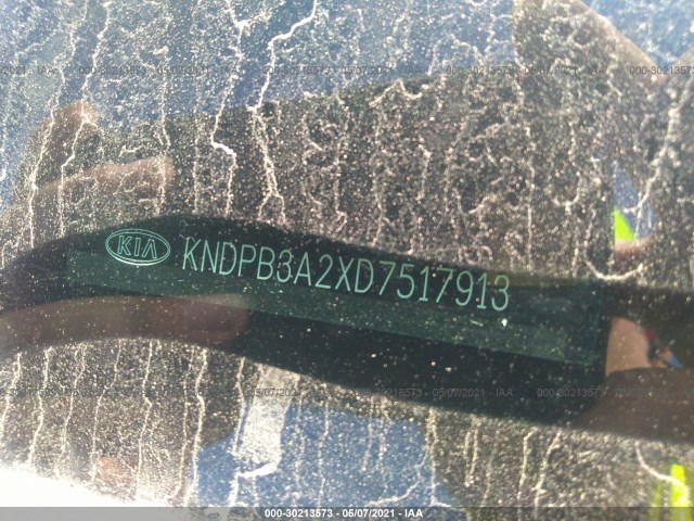 Photo 8 VIN: KNDPB3A2XD7517913 - KIA SPORTAGE 