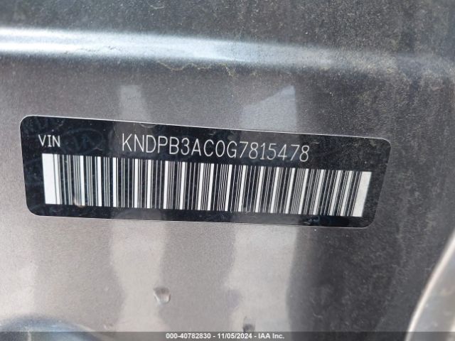 Photo 8 VIN: KNDPB3AC0G7815478 - KIA SPORTAGE 