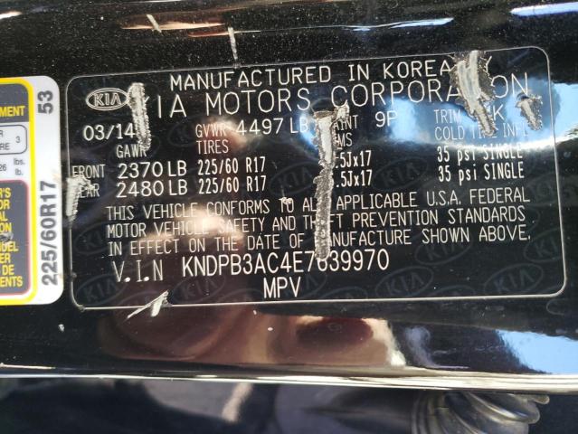 Photo 11 VIN: KNDPB3AC4E7639970 - KIA SPORTAGE 