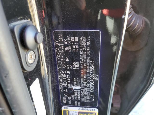 Photo 12 VIN: KNDPB3AC6G7795415 - KIA SPORTAGE 