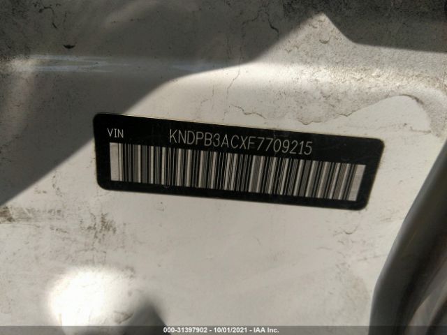 Photo 8 VIN: KNDPB3ACXF7709215 - KIA SPORTAGE 