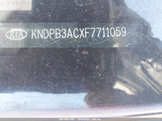 Photo 8 VIN: KNDPB3ACXF7711059 - KIA SPORTAGE 