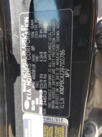 Photo 12 VIN: KNDPBCA22B7101786 - KIA SPORTAGE 