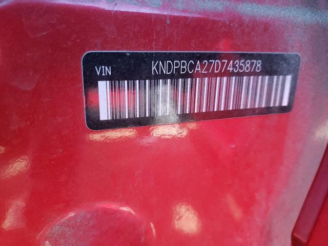 Photo 9 VIN: KNDPBCA27D7435878 - KIA SPORTAGE 