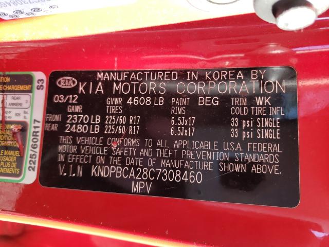 Photo 9 VIN: KNDPBCA28C7308460 - KIA SPORTAGE 