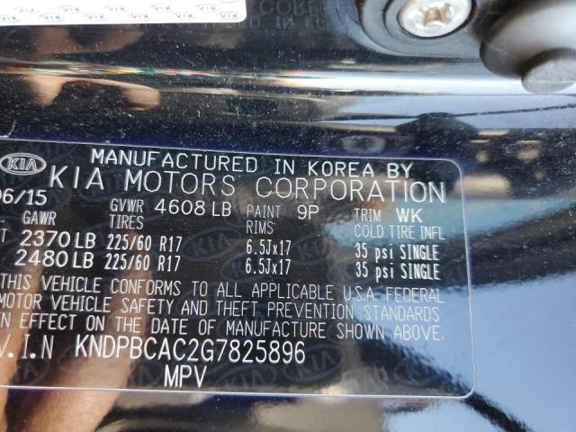 Photo 13 VIN: KNDPBCAC2G7825896 - KIA SPORTAGE 