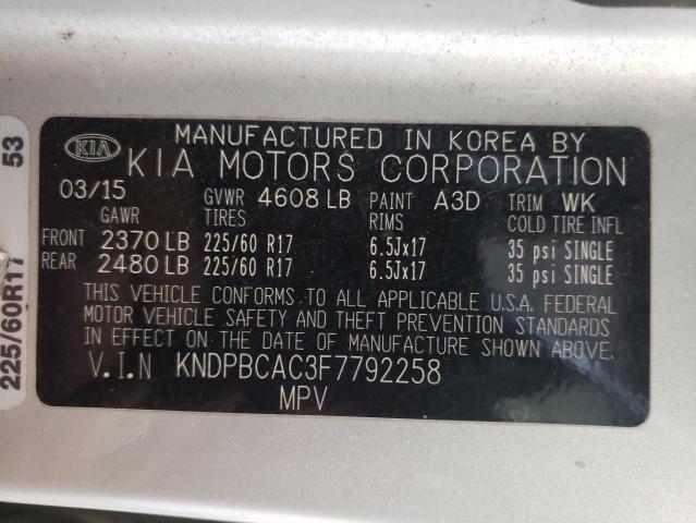 Photo 13 VIN: KNDPBCAC3F7792258 - KIA SPORTAGE 