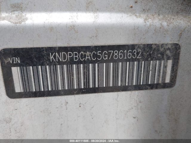 Photo 8 VIN: KNDPBCAC5G7861632 - KIA SPORTAGE 