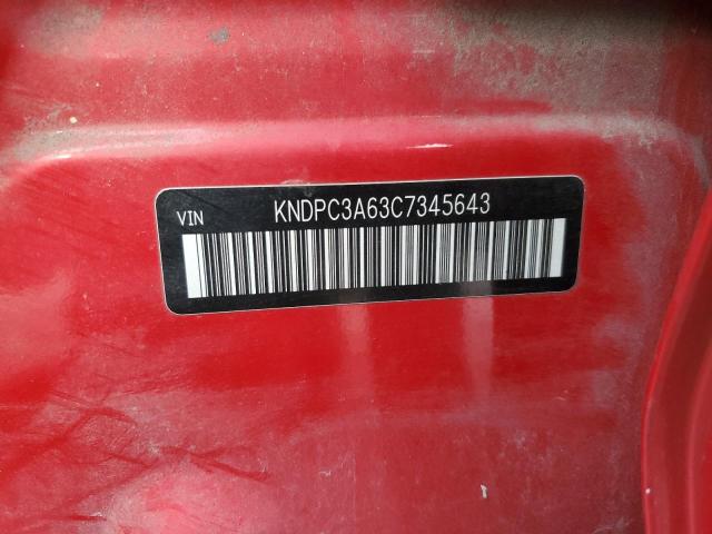 Photo 12 VIN: KNDPC3A63C7345643 - KIA SPORTAGE 