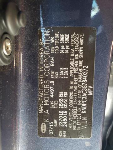 Photo 12 VIN: KNDPC3AC3G7840372 - KIA SPORTAGE 