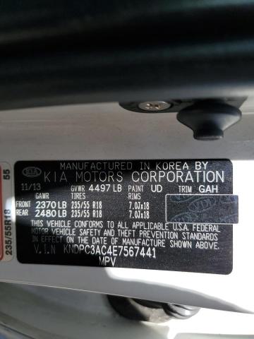 Photo 13 VIN: KNDPC3AC4E7567441 - KIA SPORTAGE 