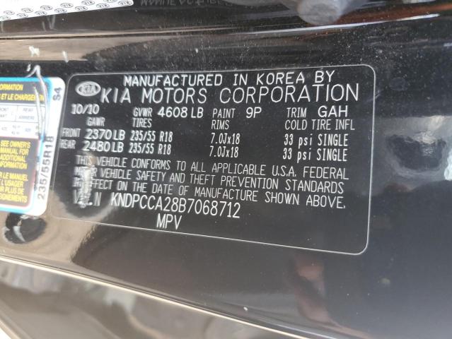 Photo 11 VIN: KNDPCCA28B7068712 - KIA SPORTAGE 